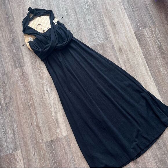 Free people‎ beach convertible maxi dress black womens size XS - Picture 3 of 6